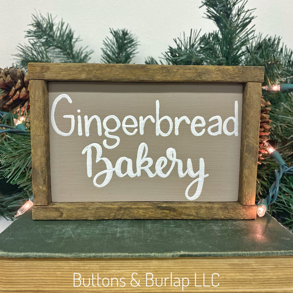 Gingerbread shelf sitters