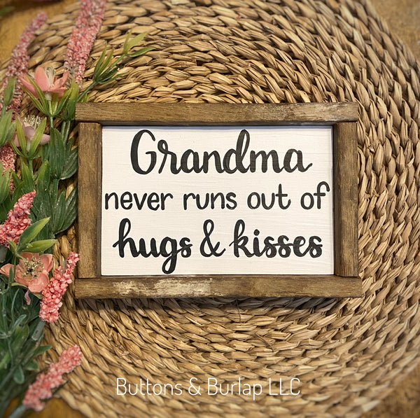 Grandma never runs out of xoxo
