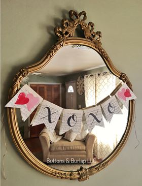 Valentine's Day Hymn Page Banner