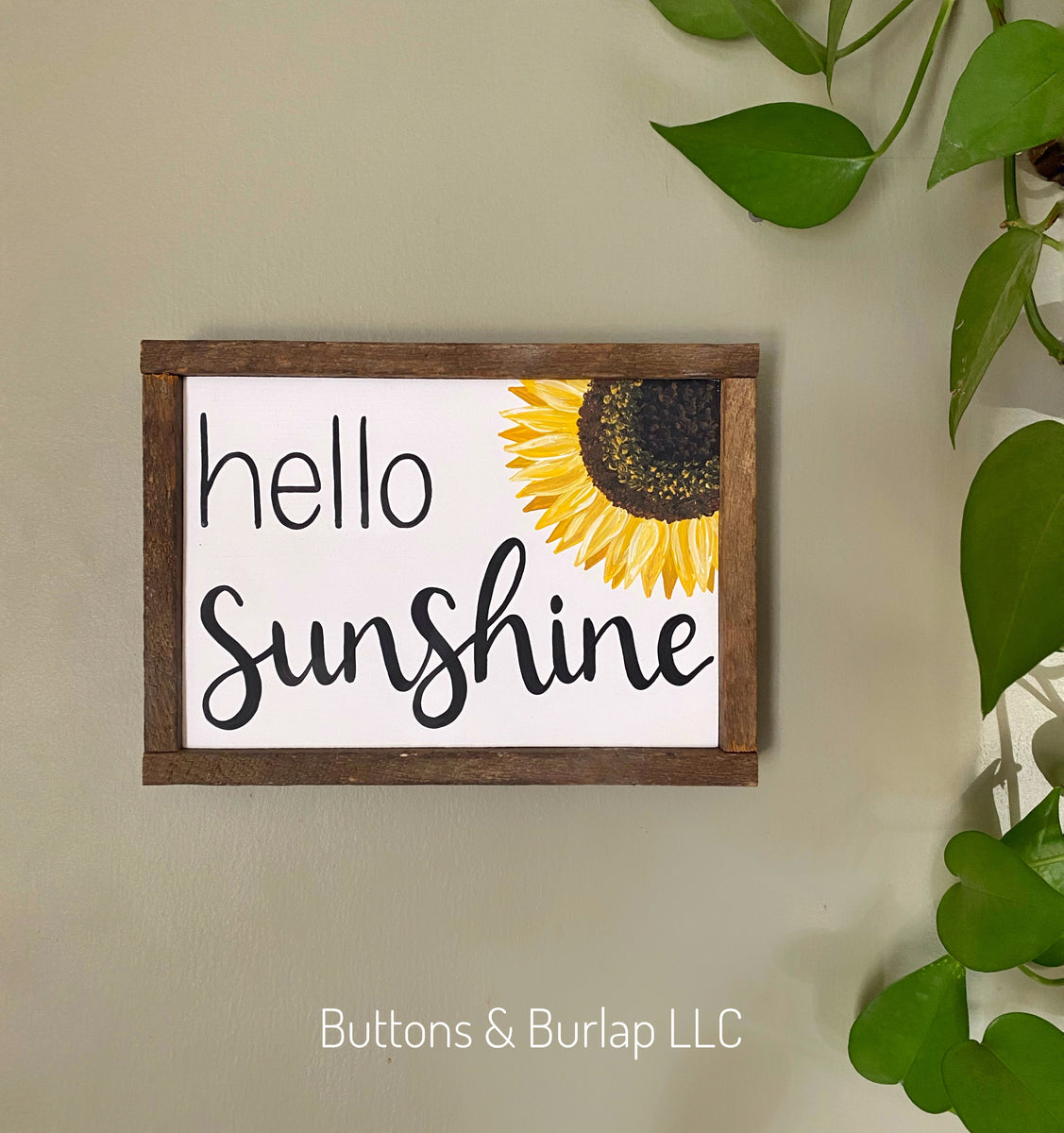 Burlap 2024 Sunshine