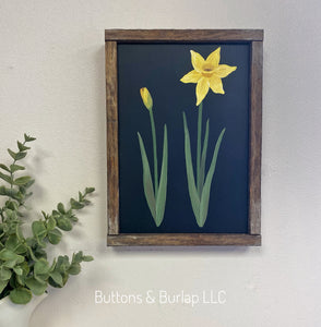 Spring decor - signs, banners & wreaths