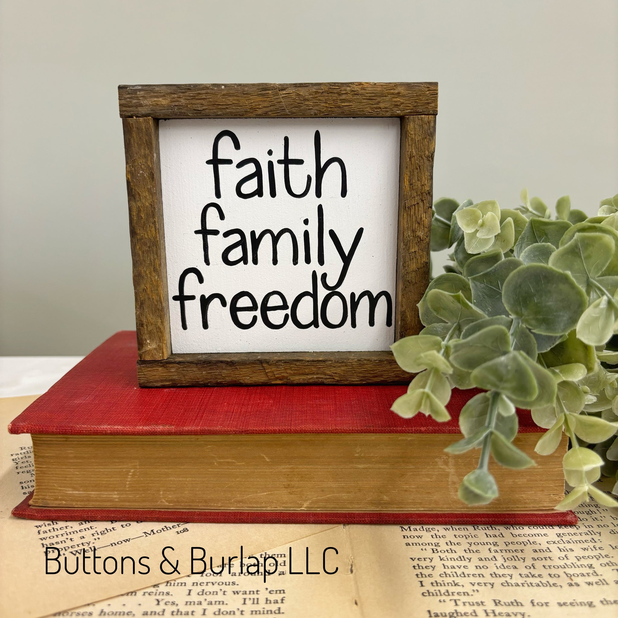 Faith family freedom