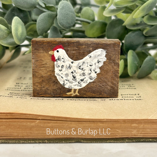 Mini Chicken lath sitters
