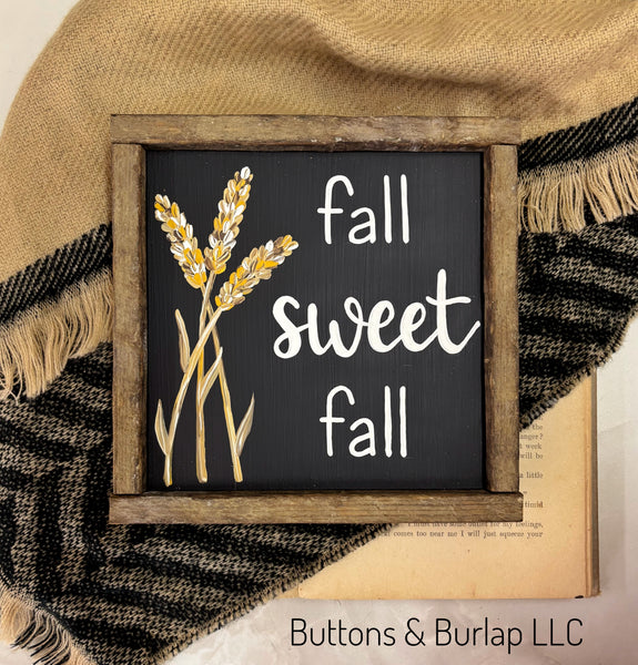 Fall sweet fall, with wheat
