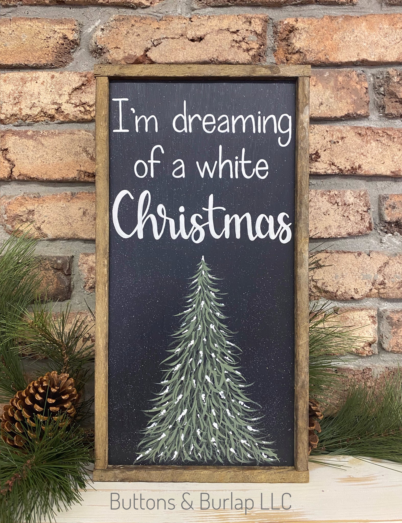 I’m dreaming of a white Christmas