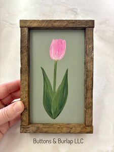 Pink tulip