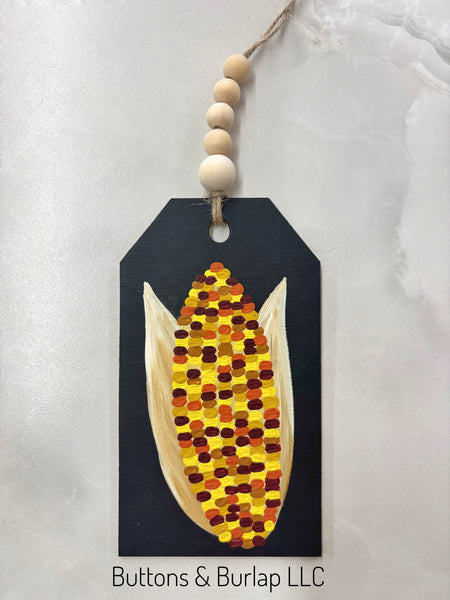 Fall wood tags