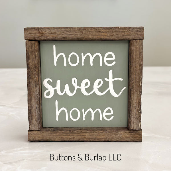 Home sweet home