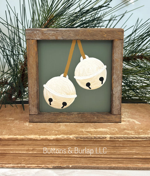 Jingle bells shelf sitter