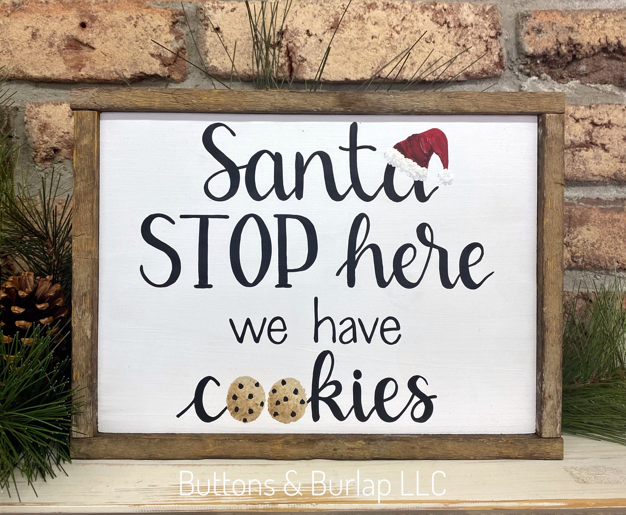 Santa STOP here, we have cookies