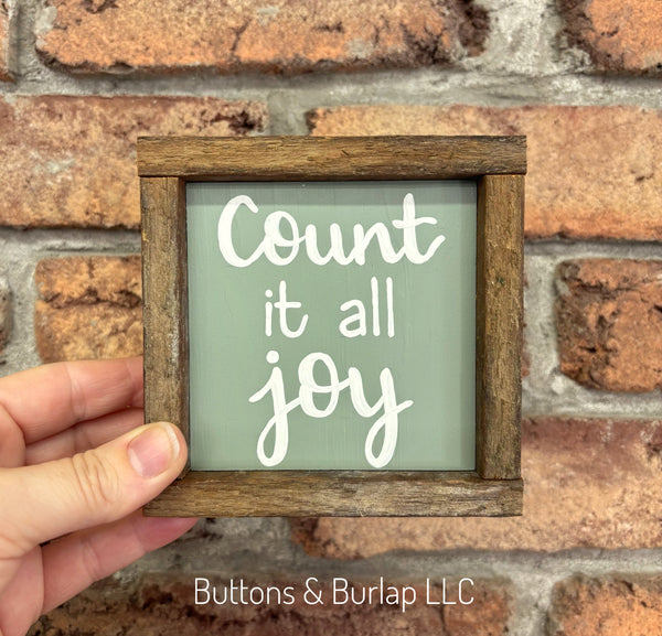 Count it all joy