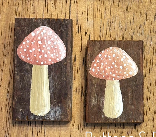 Mushroom lath sitters