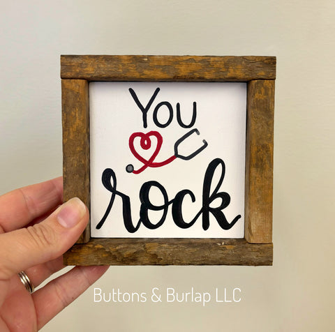 You rock - for nurses and doctors