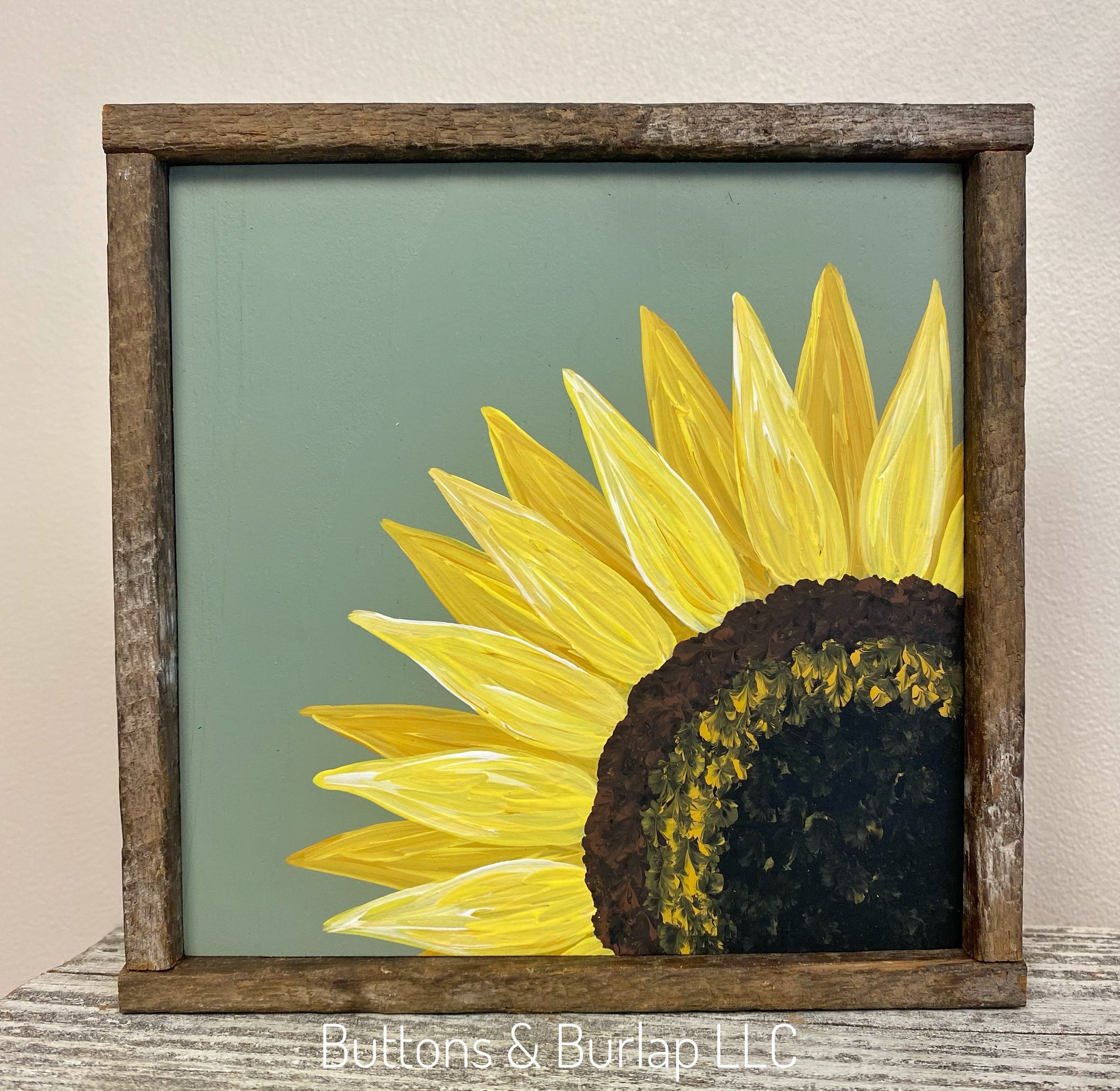 Sunflower shelf sitter