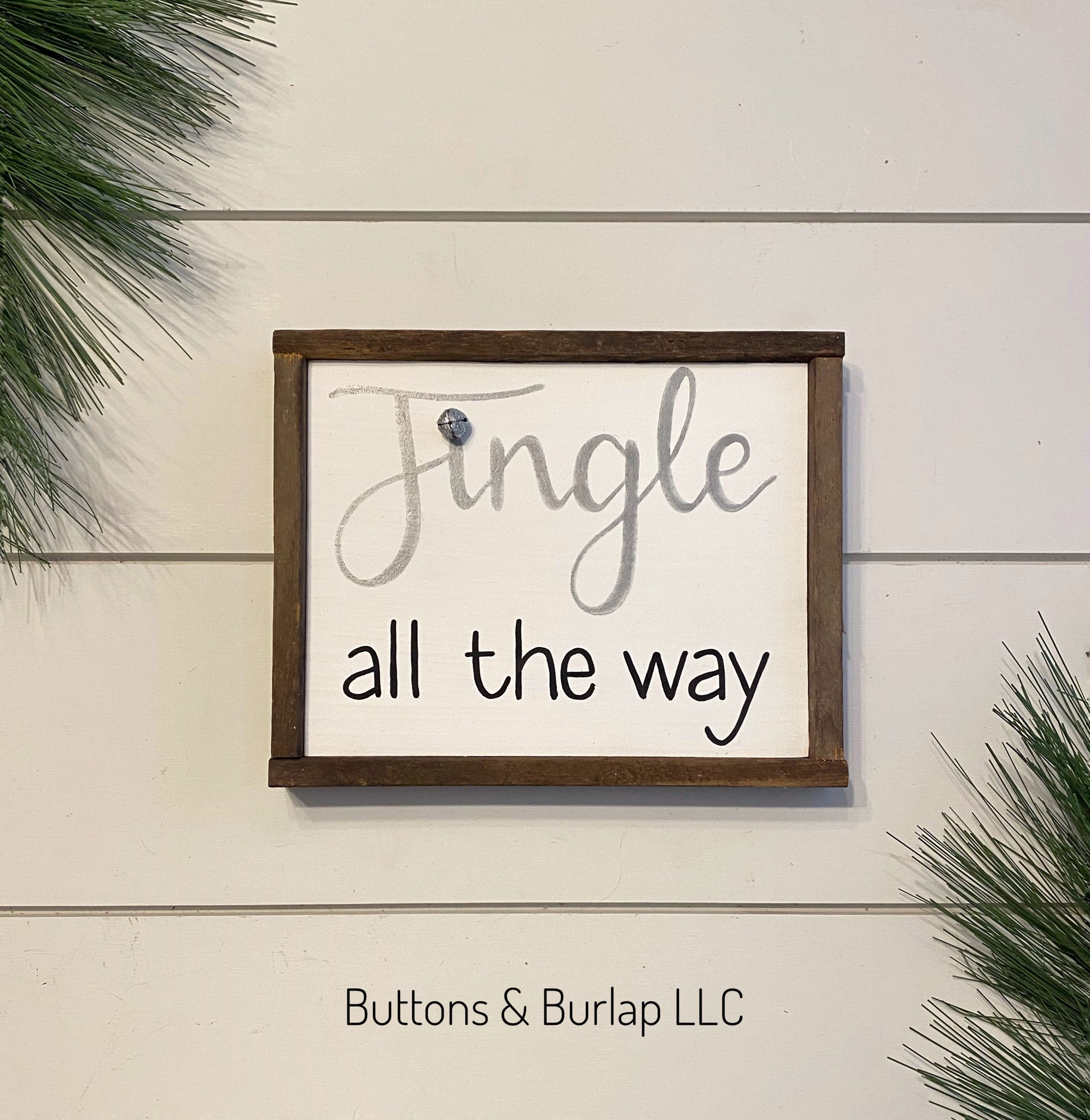 Jingle all the way shelf sitter