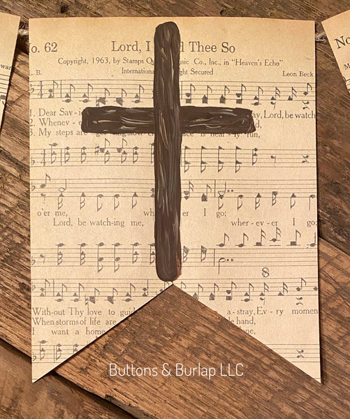Easter hymn banners