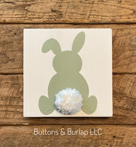 Bunny, hoppy Easter shelf sitters