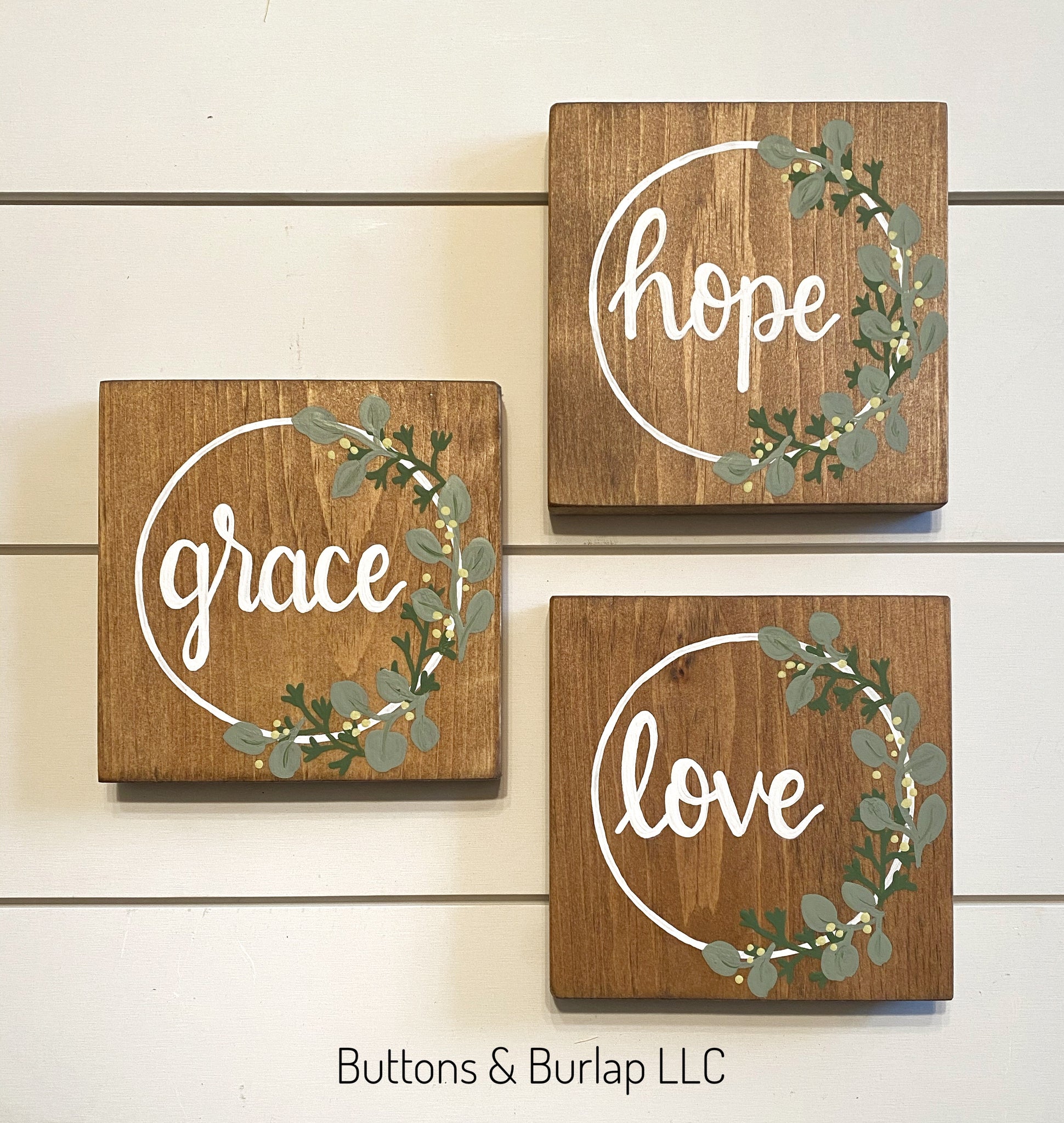 Grace, love, hope blocks