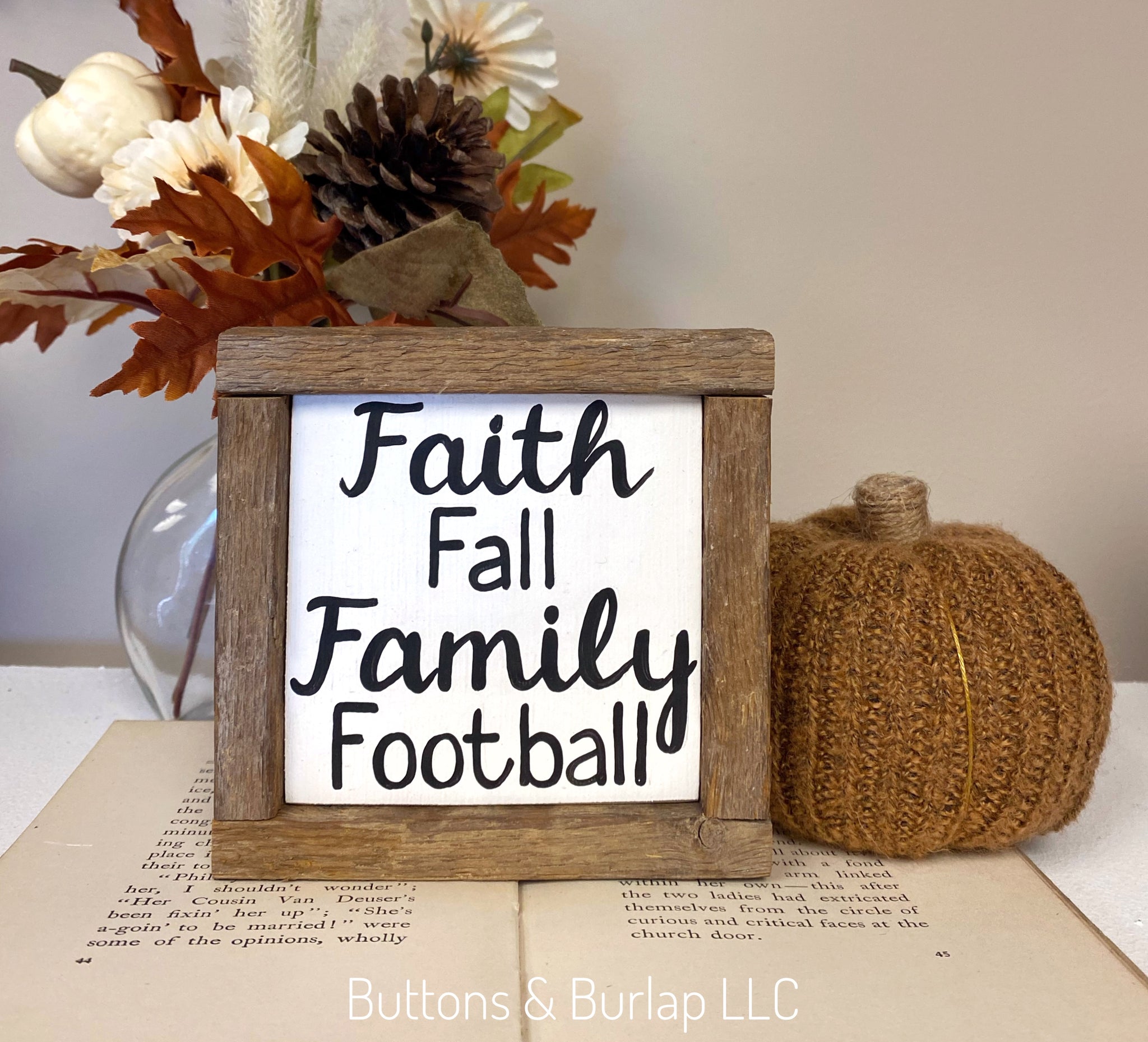 Faith, fall, family, football