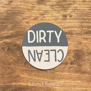 Dirty / Clean dishwasher magnet